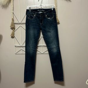 American eagle super stretch size 8